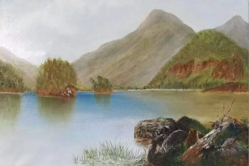 袁宇宏的油画作品