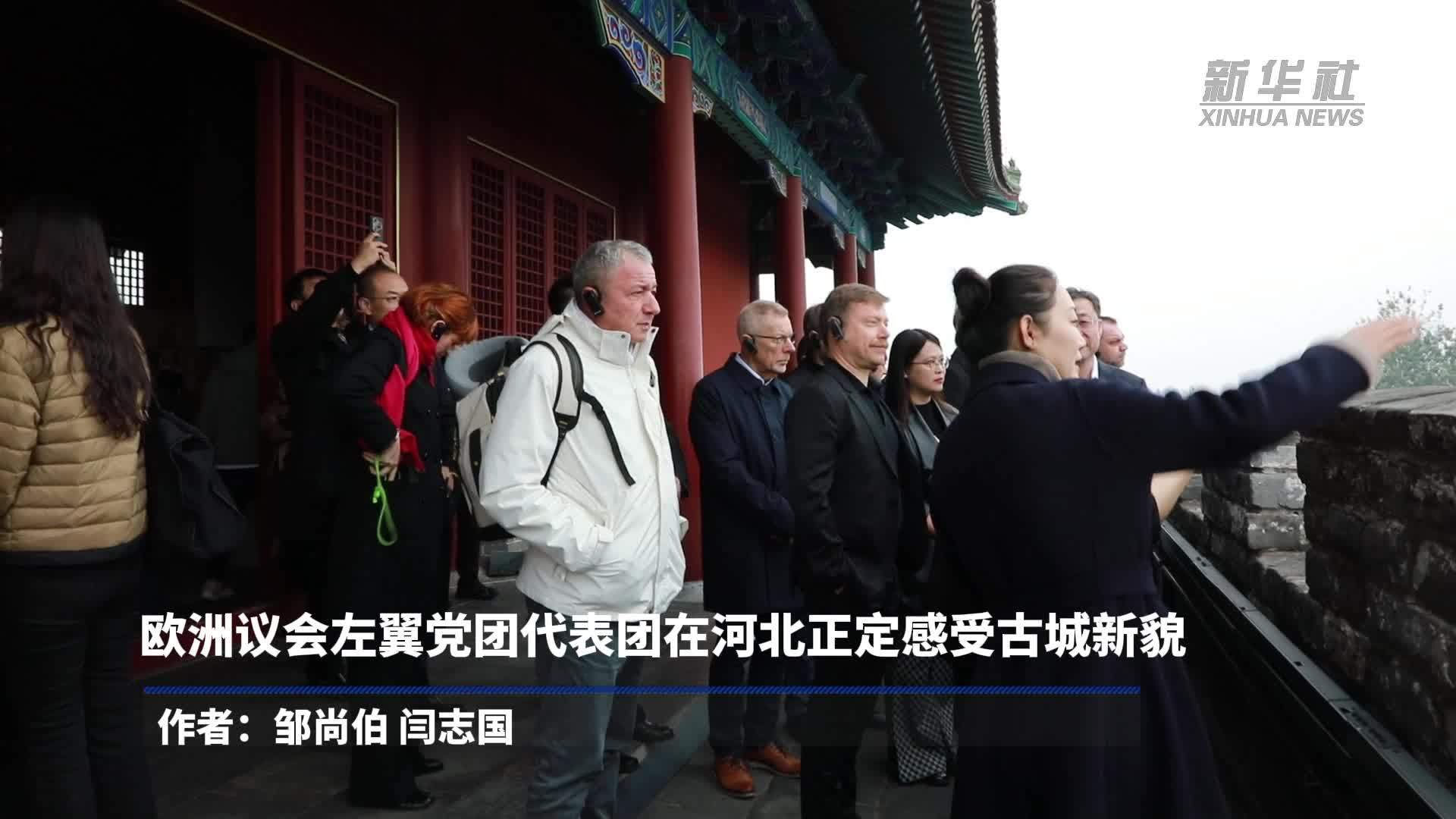 欧洲议会左翼党团代表团在河北正定感受古城新貌