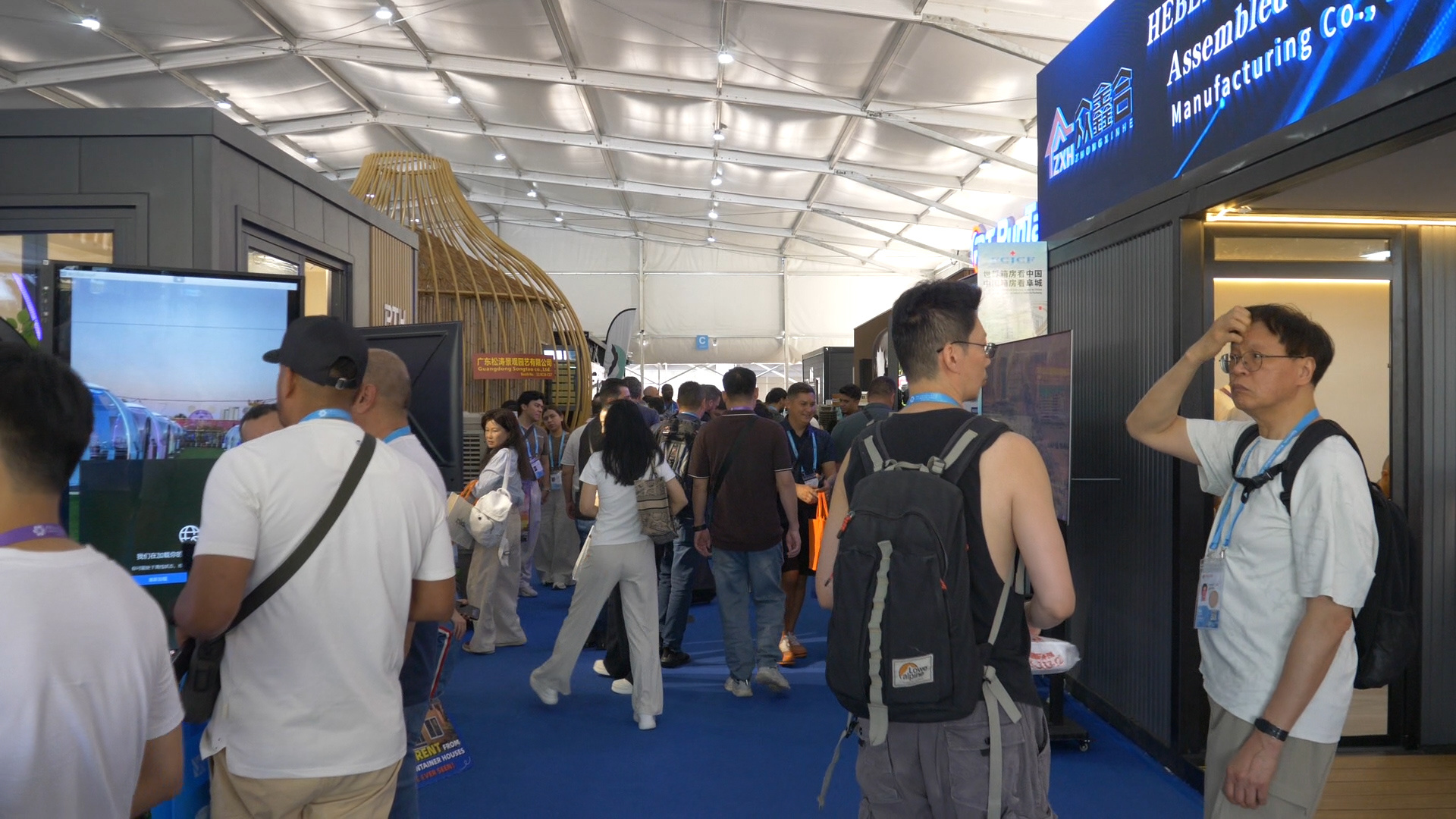 阜城集成房绿色模块化智能产品 广交会品质家居展上吸引外商关注