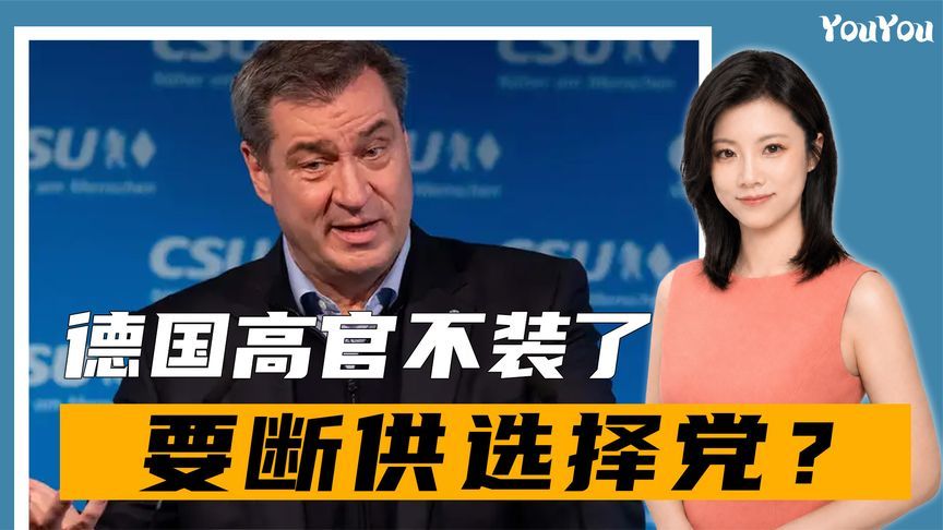 德国高官不装了：如果左翼党和选择党上台，就对他们实施断供