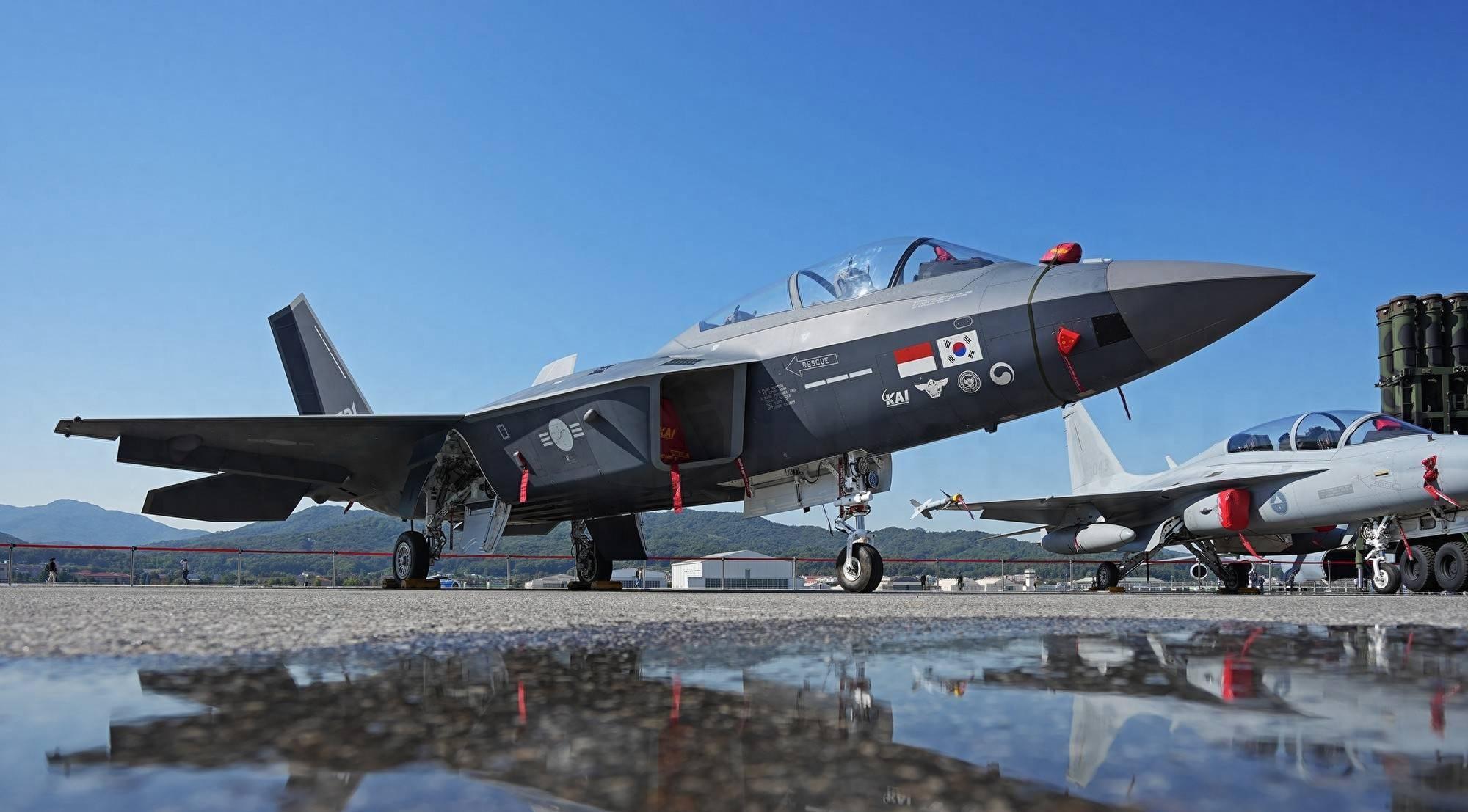 KF-21和FA-50同框