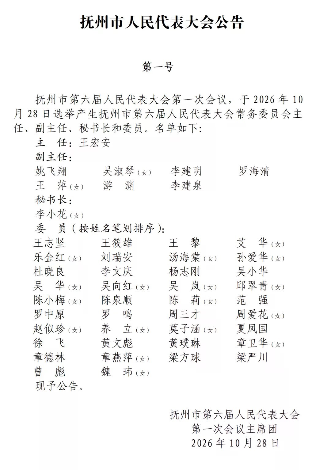 抚州市人民代表大会公告(1-6号)_01.png