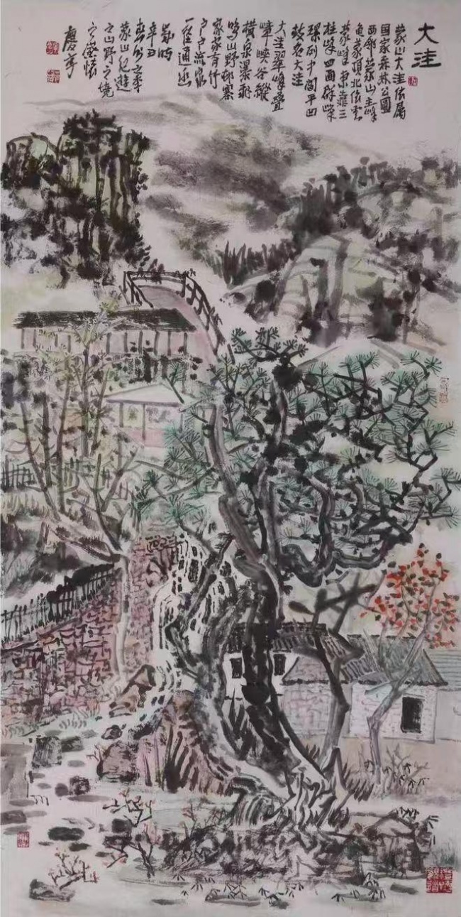 黄庆享，大洼，136x68cm