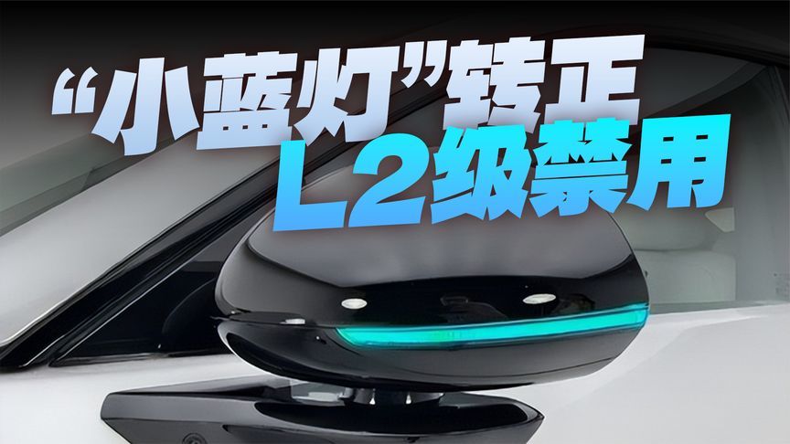 “小蓝灯”拟进国标，L3级专属，L2级辅驾禁用