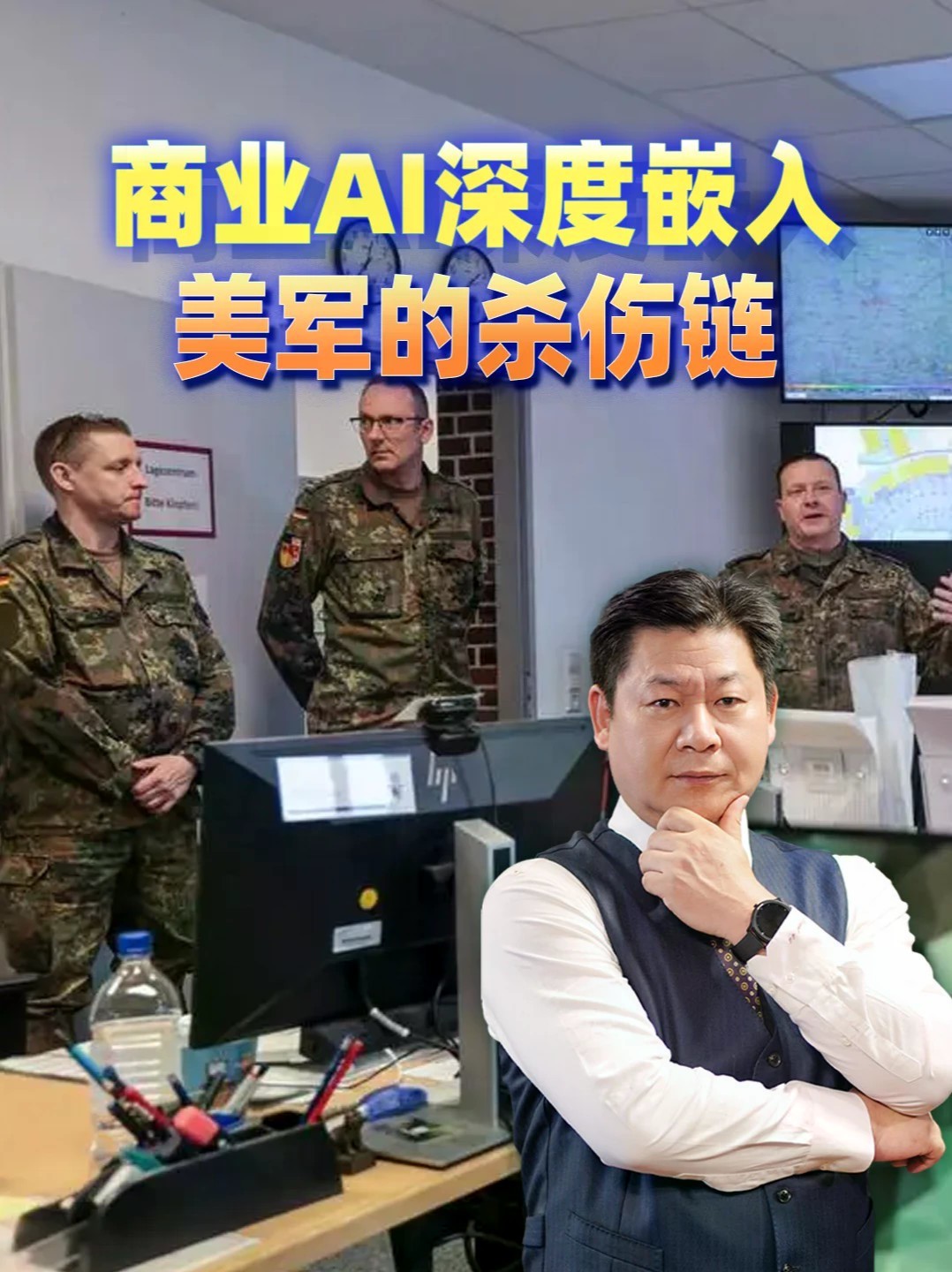美军把战争决策外包给硅谷，商业AI深度嵌入杀伤链 #零基础看懂全球 #全球创作者计划