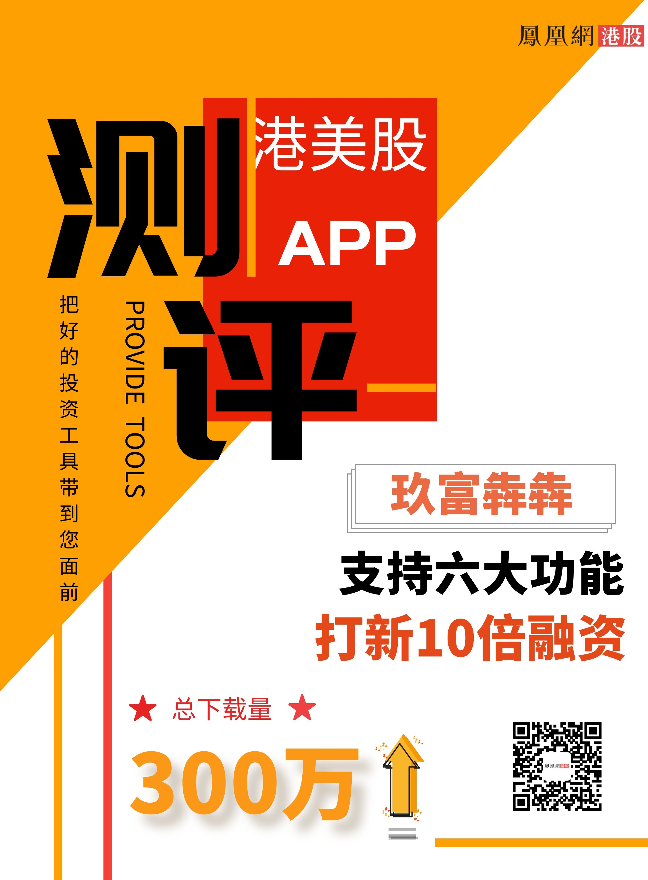 【凤凰网港股独家】玖富犇犇APP总下载量超3百万 支持六大功能打新10倍融资