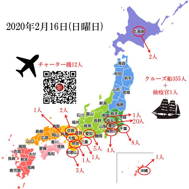 最新消息!日本新冠肺炎确诊数400人,口罩断货病床不足
