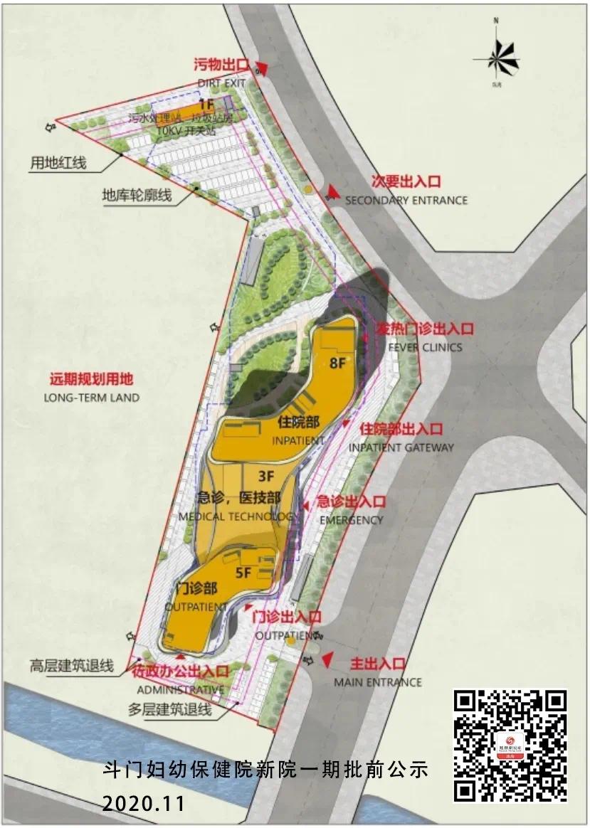 斗门白蕉公园规划图图片