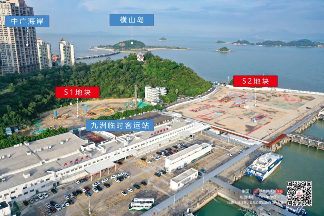 珠海九洲港规划效果图图片