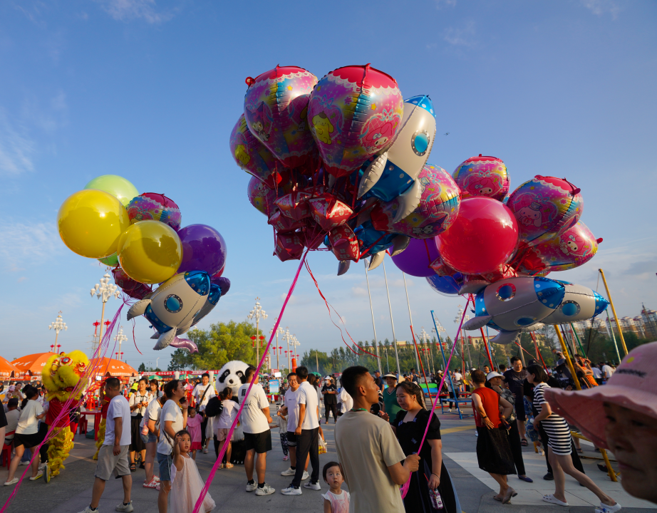 活动启动仪式现场 镇赉县委宣传部供图