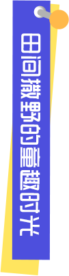 田间撒野的童趣时光